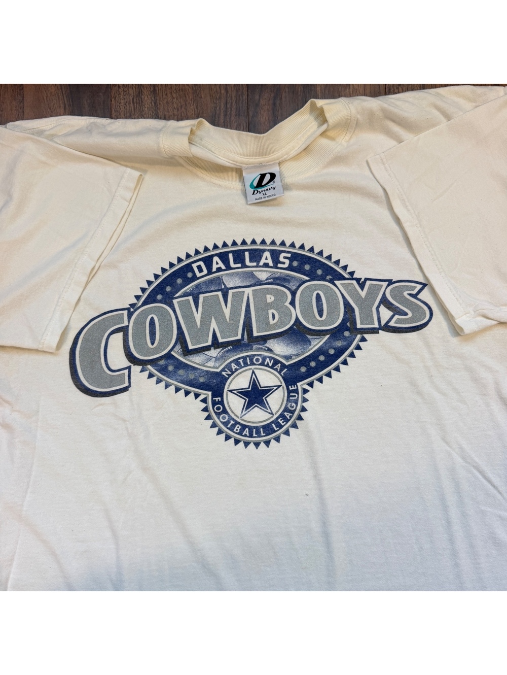 Vintage 90s Dallas Cowboys Graphic T Shirt XL NFL Football Tee